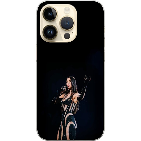 Apple iPhone 15 Pro Läpinäkyvä kuori Dua Lipa – Pop Star