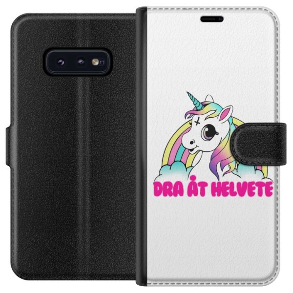 Samsung Galaxy S10e Tegnebogsetui Unicorn