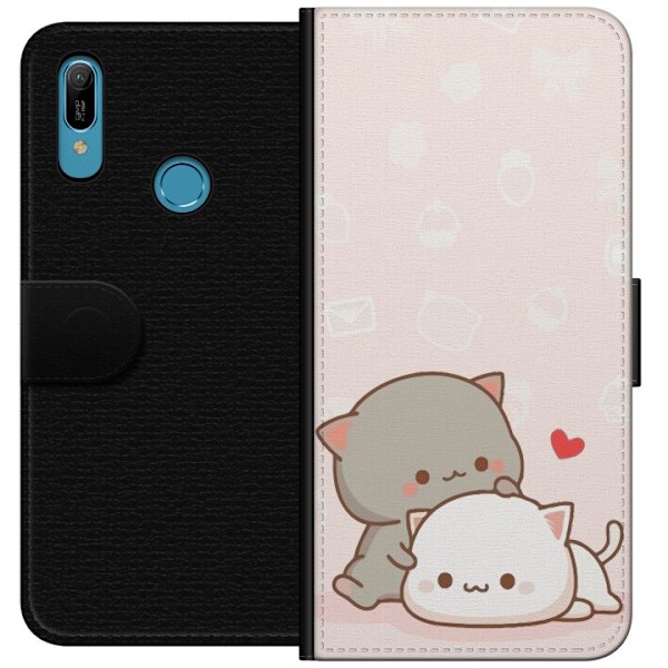 Huawei Y6 (2019) Tegnebogsetui Kawaii