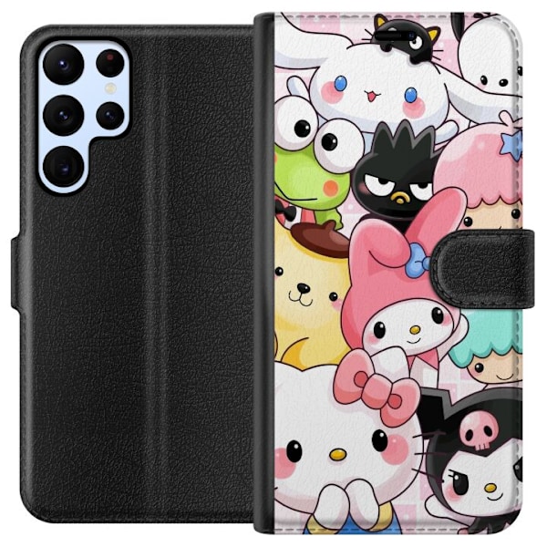 Samsung Galaxy S24 Ultra Lompakkokotelo Kawaii Sanrio Crew