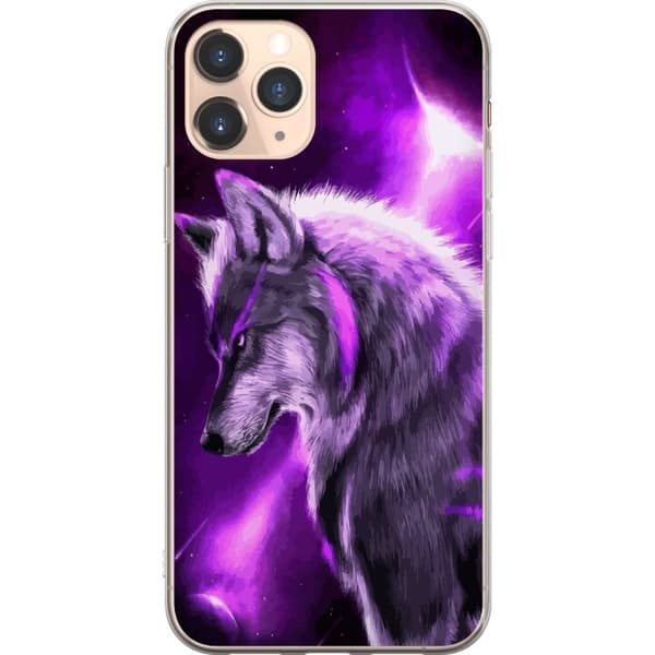 Kompatibelt Mobildeksel til Apple iPhone 11 Pro Lilla Ulv