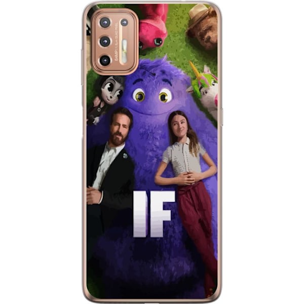 Motorola Moto G9 Plus Läpinäkyvä kuori IF: Låtsaskompisar