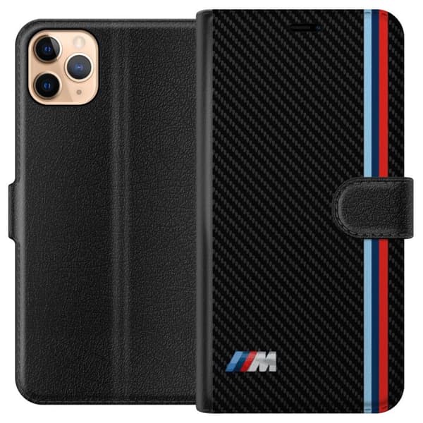 Kompatibel Tegnebogsetui til Apple iPhone 11 Pro Max BMW M-serien