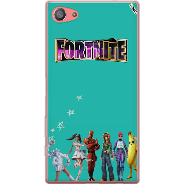 Sony Xperia Z5 Compact Gennemsigtig cover Fortnite