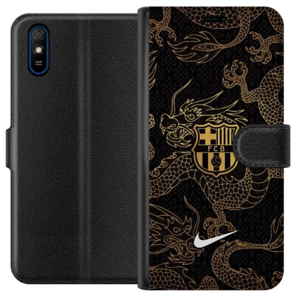 Xiaomi Redmi 9A Tegnebogsetui FC Barcelona