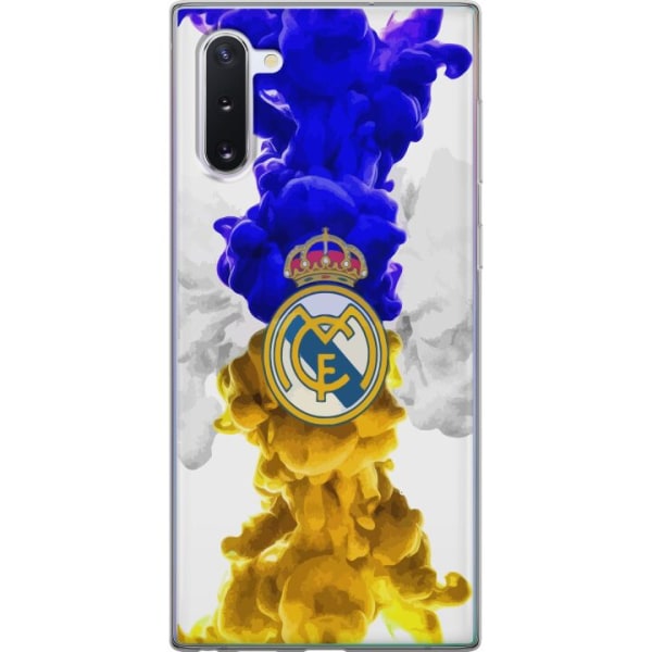 Samsung Galaxy Note10 Gennemsigtig cover Real Madrid Farver