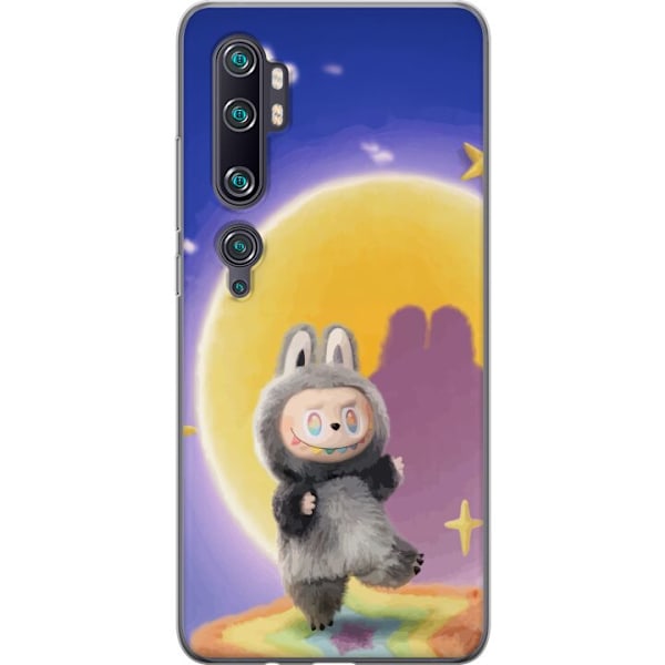 Xiaomi Mi Note 10 Pro Genomskinligt Skal Labubu Neon Pop – N