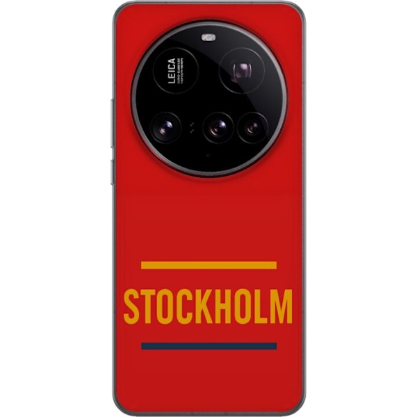 Xiaomi 15 Ultra Gennemsigtig cover Stockholm – Hockey