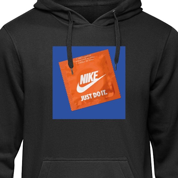 Hoodie til Voksen | Behagelig Hættetrøje Nike sort M