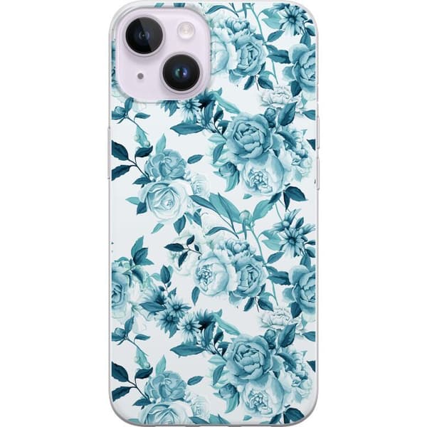 Kompatibelt Mobildeksel til Apple iPhone 14 Blomster
