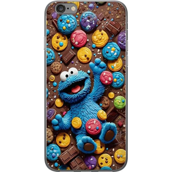 Kompatibelt Mobildeksel til Apple iPhone 6 Kakmonster bland kakor