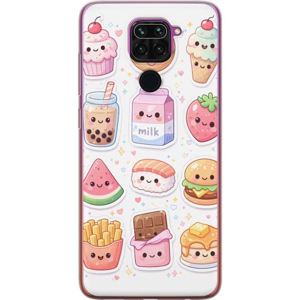 Kompatibelt Mobildeksel til Xiaomi Redmi Note 9 pixelmonster grön