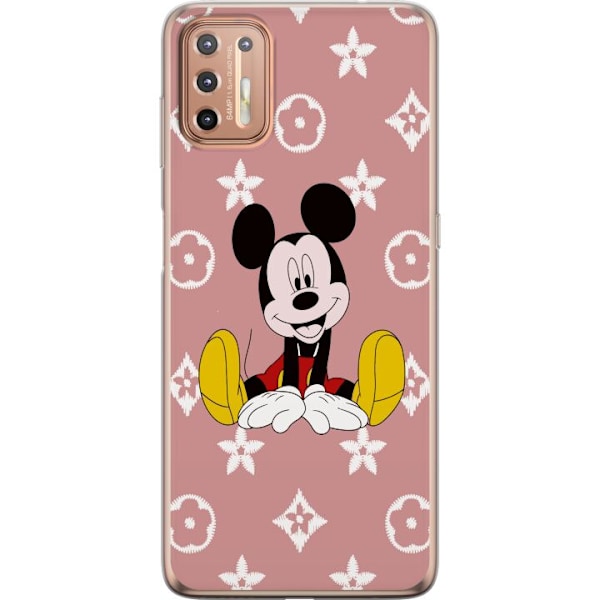 Motorola Moto G9 Plus Läpinäkyvä kuori Mickey Mouse