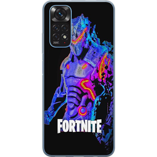 Xiaomi Redmi Note 11S Läpinäkyvä kuori Fortnite