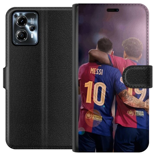 Motorola Moto G13 Tegnebogsetui Lamine Yamal Messi