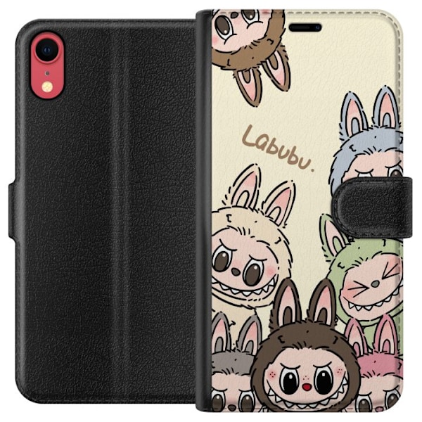 Apple iPhone XR Tegnebogsetui Labubu Pastel Collection