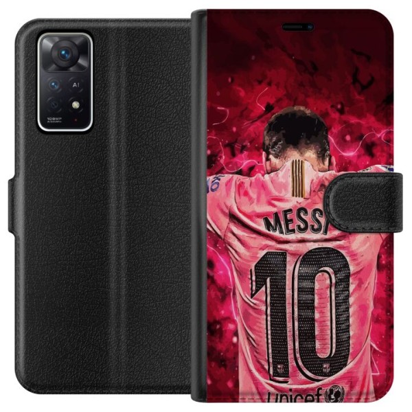 Xiaomi Redmi Note 11 Pro 5G Plånboksfodral Messi