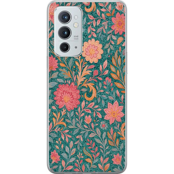 OnePlus 9RT 5G Genomskinligt Skal Floral Dream