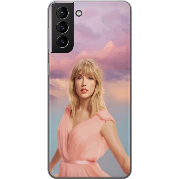 Samsung Galaxy S21+ 5G Genomskinligt Skal Taylor Swift