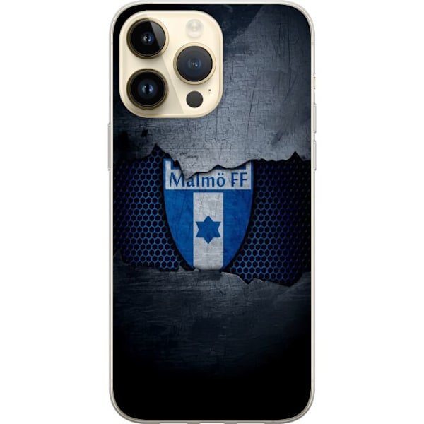 Apple iPhone 15 Pro Max Gennemsigtig cover Malmö FF Svenske M