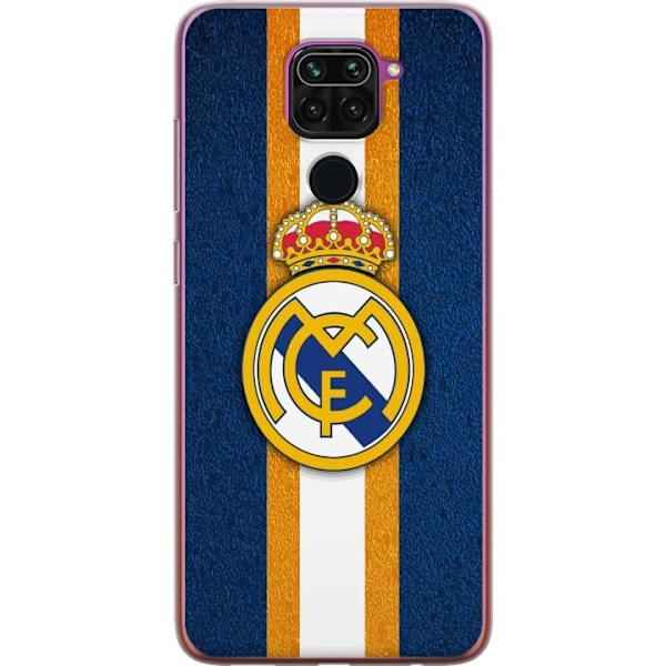 Xiaomi Redmi Note 9 Gennemsigtig cover Real Madrid CF