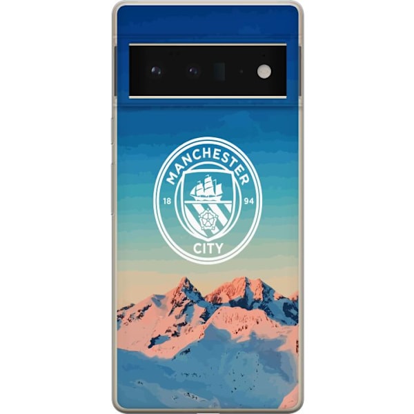 Google Pixel 6 Pro Gjennomsiktig deksel Manchester City