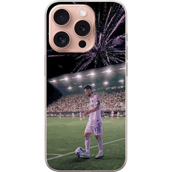 Apple iPhone 16 Pro Läpinäkyvä kuori Lionel Messi