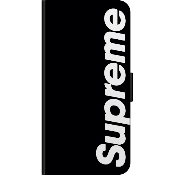 Xiaomi Mi 11 Tegnebogsetui Supreme Sort Hvid Streetwear Design Klassisk Modeikon Trend Urban Stil Grafiskt Motiv Populær