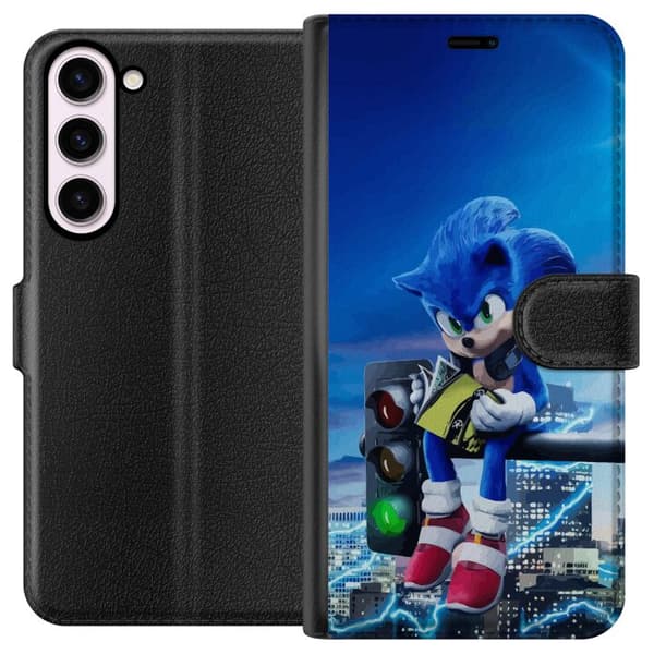 Kompatibelt Plånboksfodral till Samsung Galaxy S23+ Sonic the Hedgehog