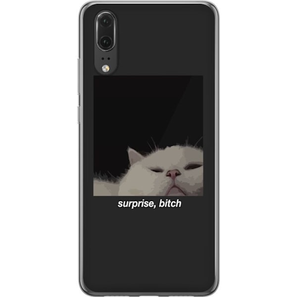 Huawei P20 Läpinäkyvä kuori Yllätys