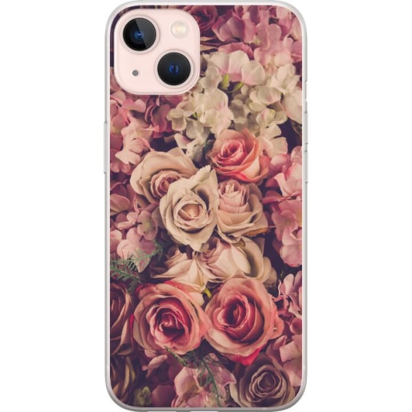 Apple iPhone 13 Deksel / Mobildeksel - Blomster
