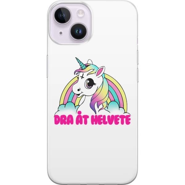 Kompatibelt Mobildeksel til Apple iPhone 14 Unicorn