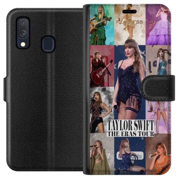 Kompatibelt Plånboksfodral till Samsung Galaxy A40 Taylor Swift