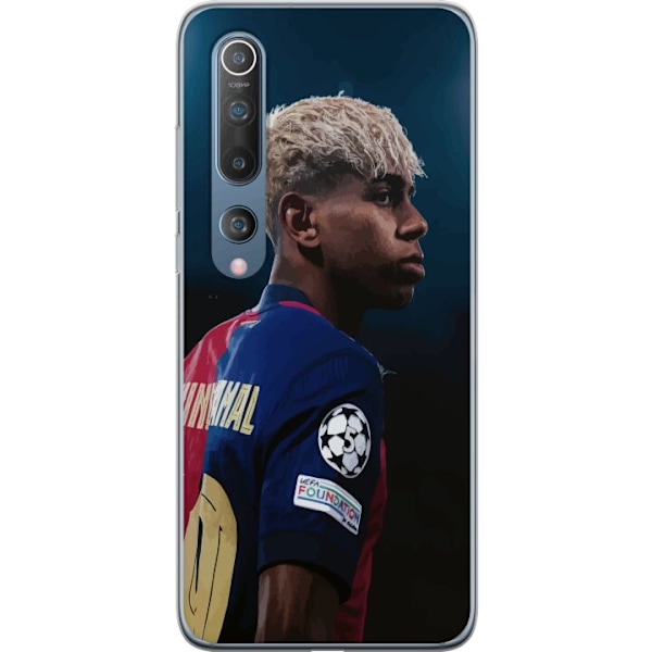 Xiaomi Mi 10 5G Läpinäkyvä kuori Lamine Yamal - Barcelonan