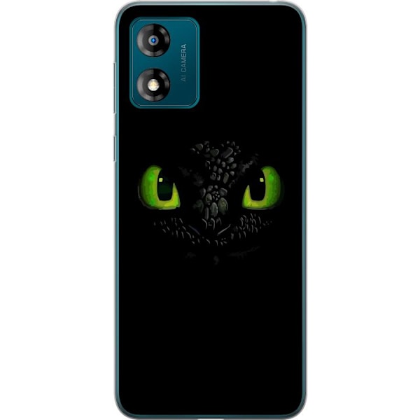 Motorola Moto E13 Gennemsigtig cover Dragetræneren