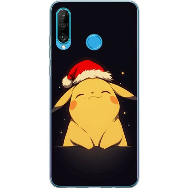 Kompatibelt Mobilskal till Huawei P30 lite Pikachu