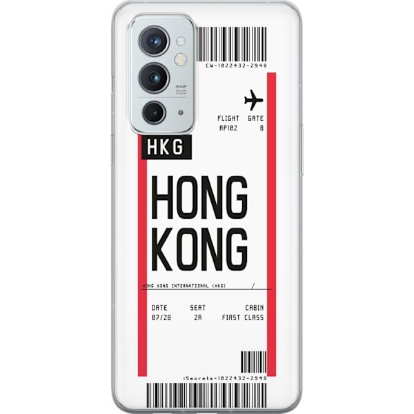 OnePlus 9RT 5G Genomskinligt Skal Hongkong