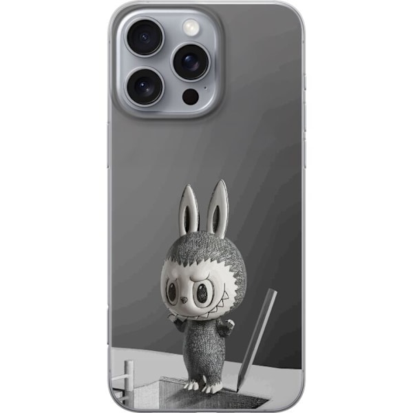Apple iPhone 16 Pro Max Genomskinligt Skal Pop Mart MEGA LABUB