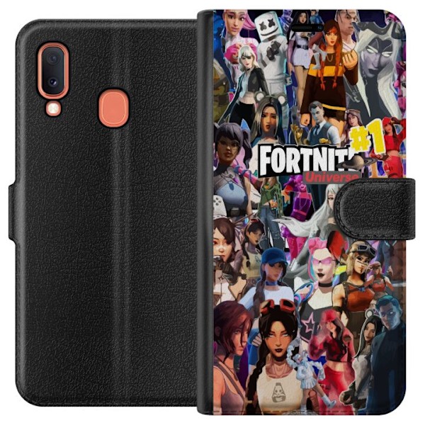 Samsung Galaxy A20e Lompakkokotelo Fortnite