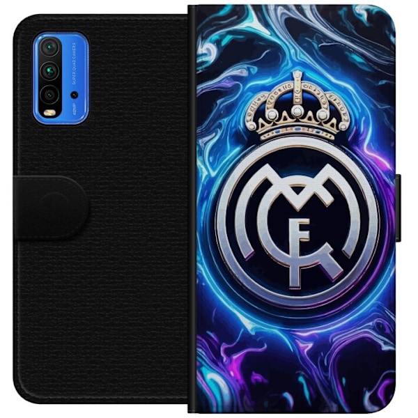 Xiaomi Redmi Note 9 4G Plånboksfodral Real Madrid