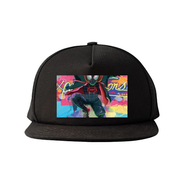 Snapback Aikuisille | Säädettävä Lippis Spider Man musta one size