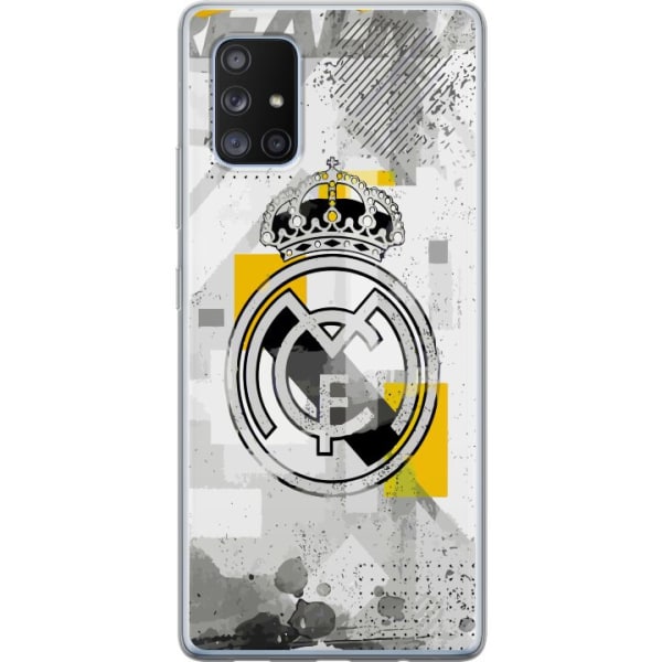 Samsung Galaxy A71 5G Läpinäkyvä kuori Real Madrid