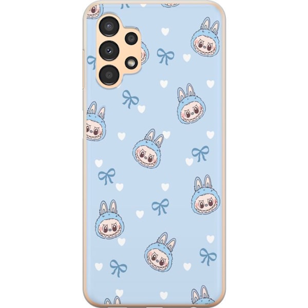 Samsung Galaxy A13 Läpinäkyvä kuori Labubu Tuli Henki