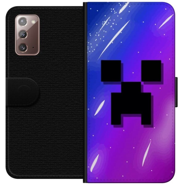 Samsung Galaxy Note20 Lompakkokotelo Minecraft