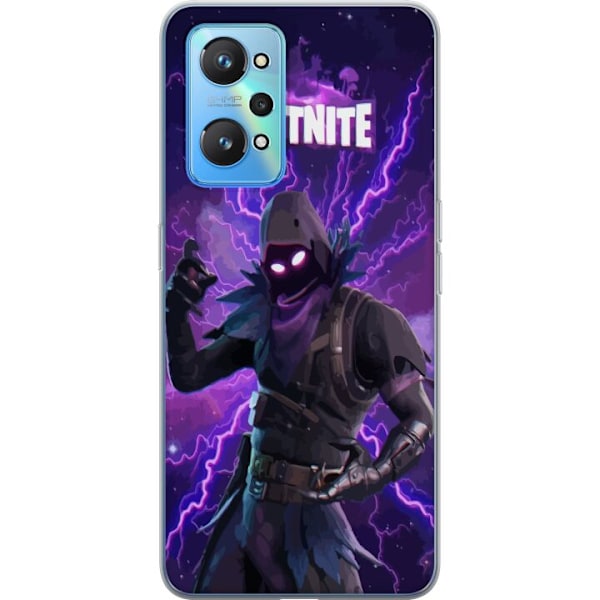 Realme GT Neo2 Läpinäkyvä kuori Fortnite Raven