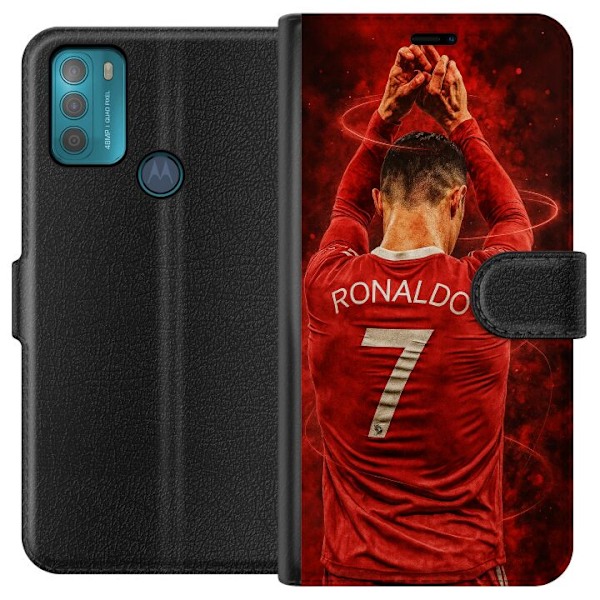 Motorola Moto G50 Tegnebogsetui Ronaldo