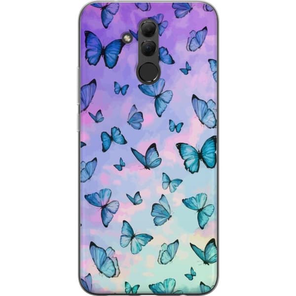 Kompatibelt Mobildeksel til Huawei Mate 20 lite Sommerfugler