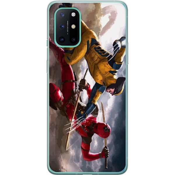 OnePlus 8T Gjennomsiktig deksel Wolverine Deadpool