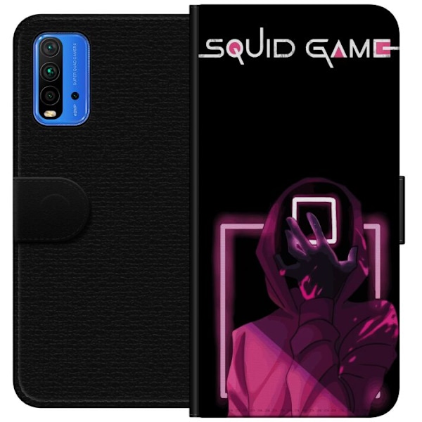 Xiaomi Redmi Note 9 4G Lompakkokotelo Squid Game 2