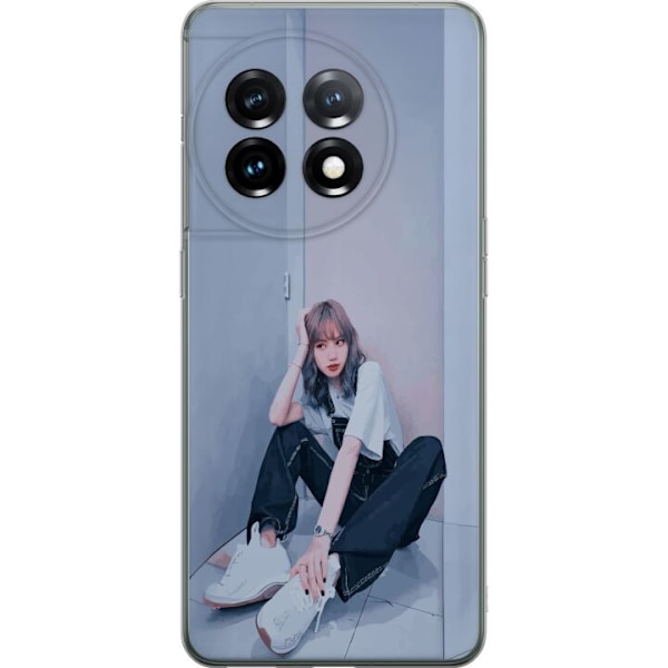 OnePlus 11 Gennemsigtig cover Lisa from Blackpink – K-pop Style Icon